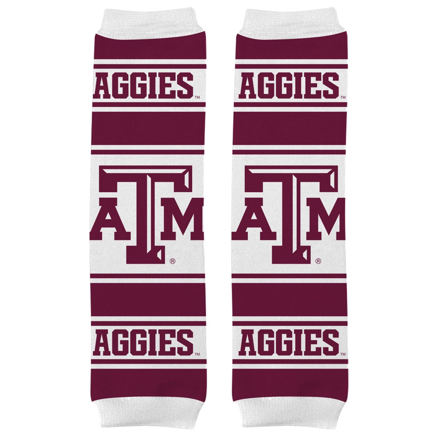 Texas A&M Aggies Baby Leg Warmers - Stylish & Cozy - Sports Gifts, Sports Memorabilia, Sports Collectibles, Fan Shop