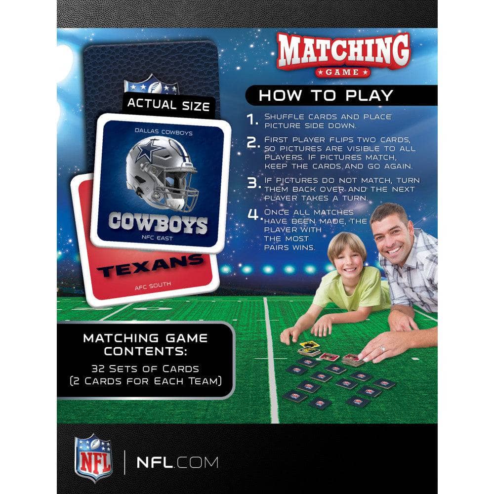 NFL League Matching Game - Sports Gifts, Sports Memorabilia, Sports Collectibles, Fan Shop