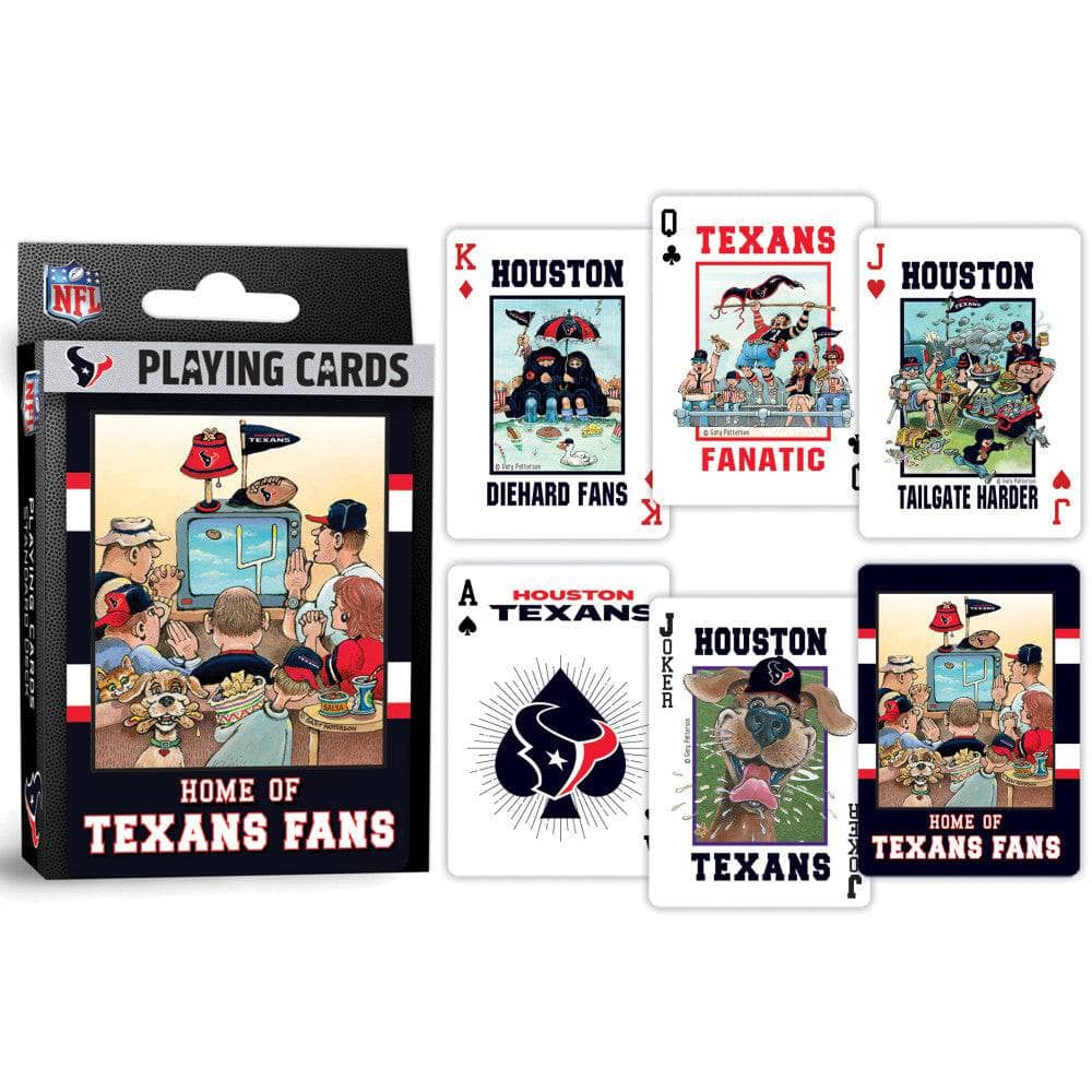 Houston Texans Fan Deck Playing Cards - 54 Card Deck