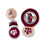 Texas A&M Aggies Baby Rattles 2-Pack - Sports Gifts, Sports Memorabilia, Sports Collectibles, Fan Shop