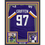 Framed Autographed/Signed Everson Griffen 35x39 Minnesota Purple Football Jersey JSA COA