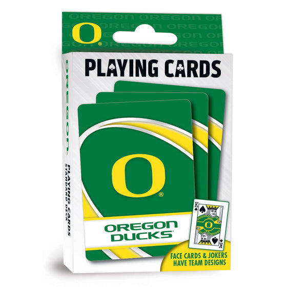 Oregon Ducks Playing Cards - 54 Card Deck - 757 Sports Collectibles