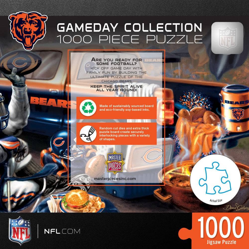 Chicago Bears Gameday 1000 Piece Jigsaw Puzzle - Sports Gifts, Sports Memorabilia, Sports Collectibles, Fan Shop