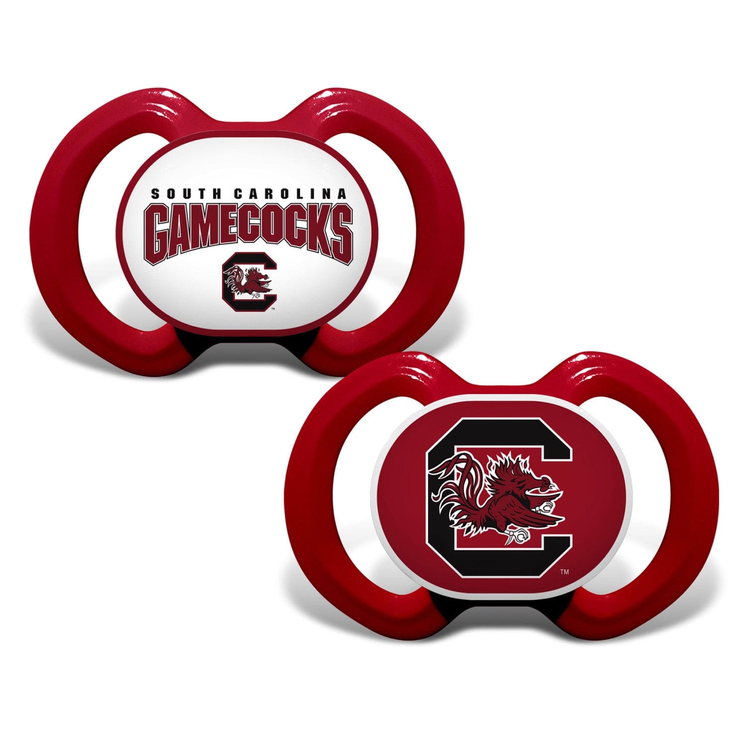 South Carolina Gamecocks Pacifier 2-Pack - Sports Gifts, Sports Memorabilia, Sports Collectibles, Fan Shop