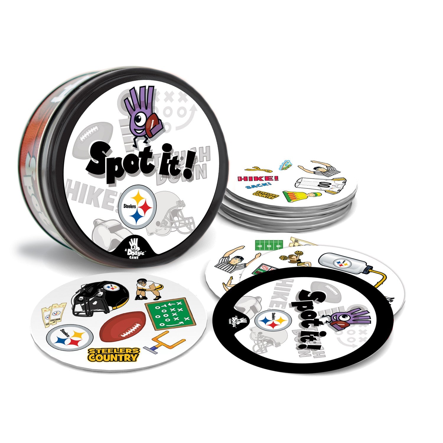 Pittsburgh Steelers Spot It! Card Game - 757 Sports Collectibles