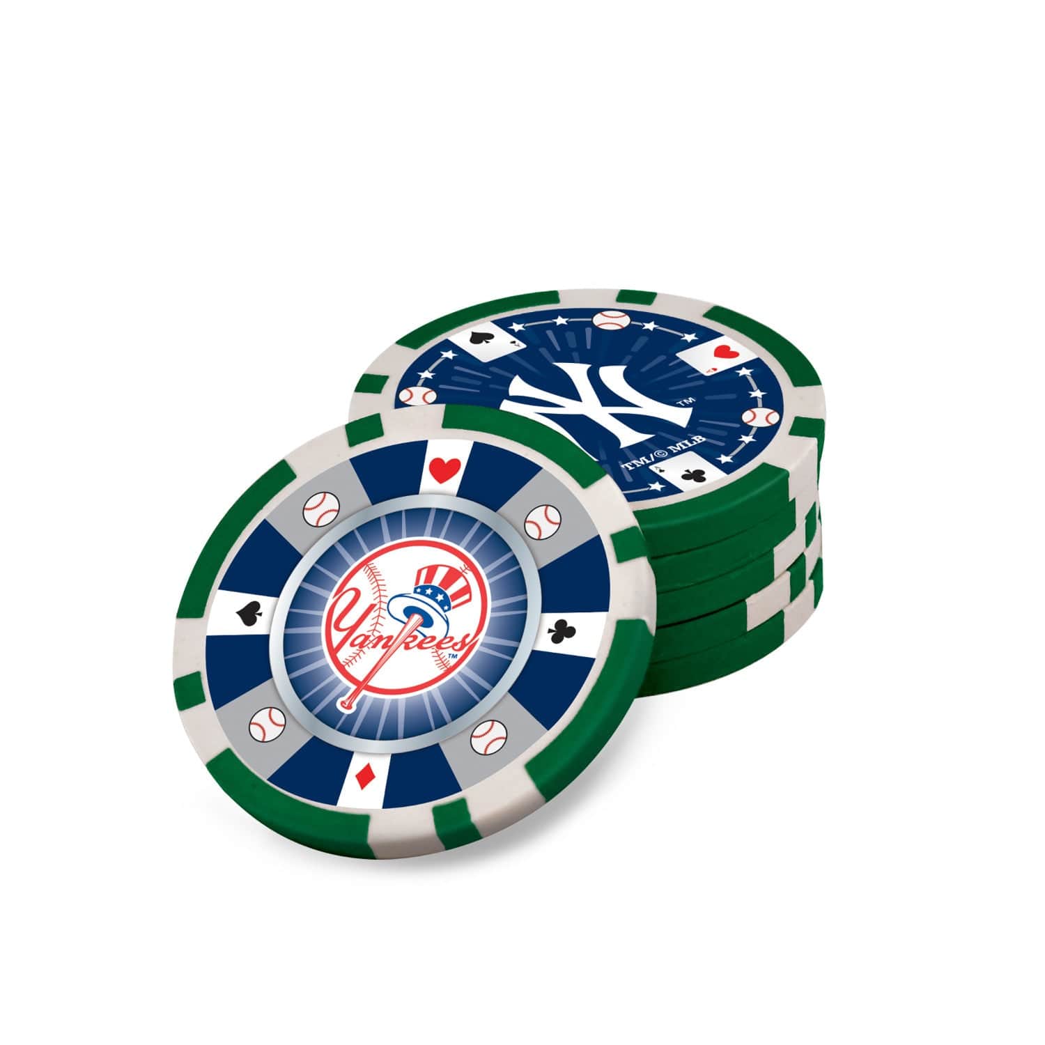 New York Yankees 300 Piece Poker Set - Ultimate Fan Edition - Sports Gifts, Sports Memorabilia, Sports Collectibles, Fan Shop
