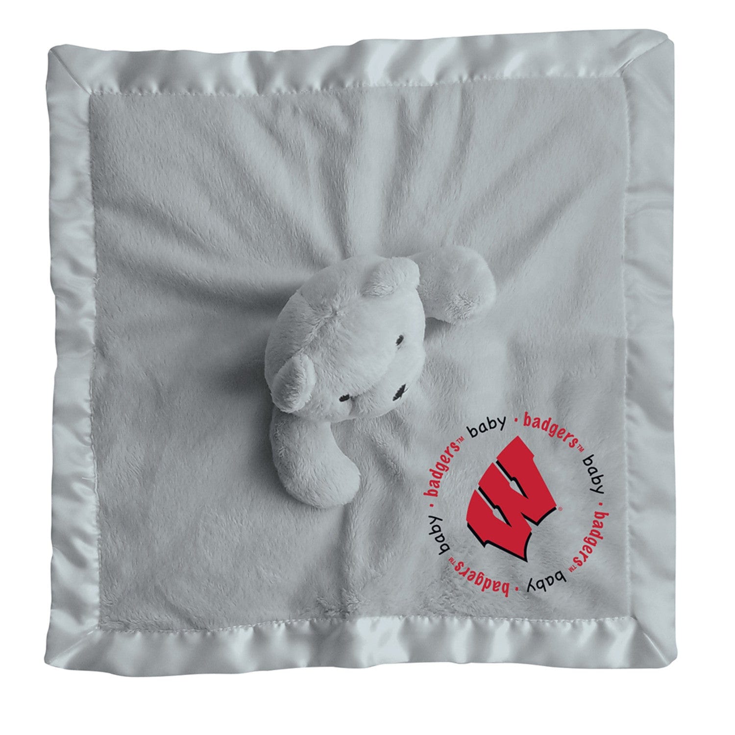 Wisconsin Badgers Security Bear - Gray - Sports Gifts, Sports Memorabilia, Sports Collectibles, Fan Shop