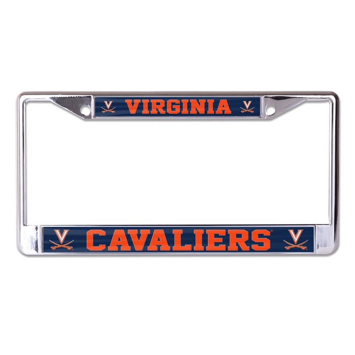 Virginia Cavaliers License Plate Frame S/L Printed - Sports Collectibles, Sports Memorabilia, Sports Fan Shop, Sports Gifts