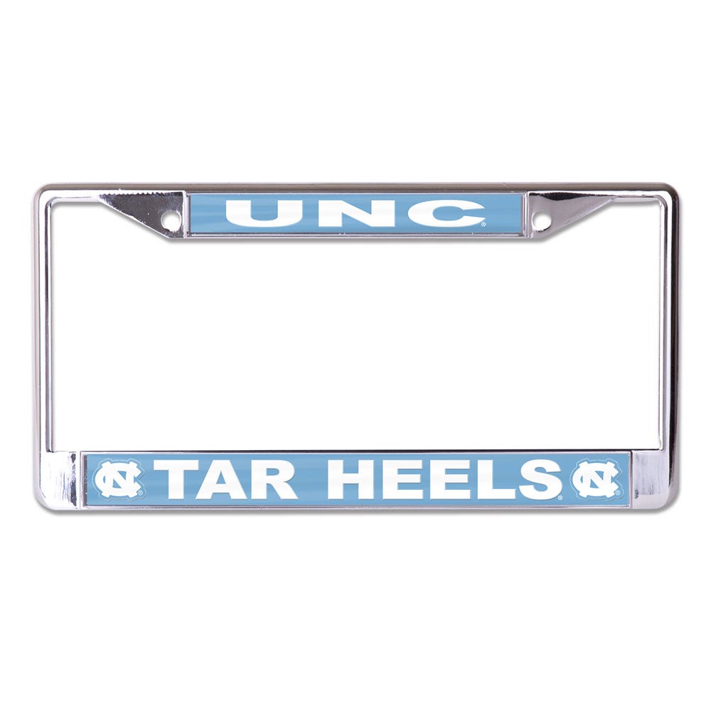 North Carolina Tar Heels Lic Plt Frame S/L Printed - Sports Gifts, Sports Memorabilia, Sports Collectibles, Fan Shop