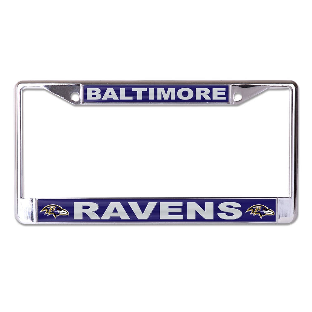 Baltimore Ravens Lic Plt Frame S/L Printed - Sports Gifts, Sports Memorabilia, Sports Collectibles, Fan Shop