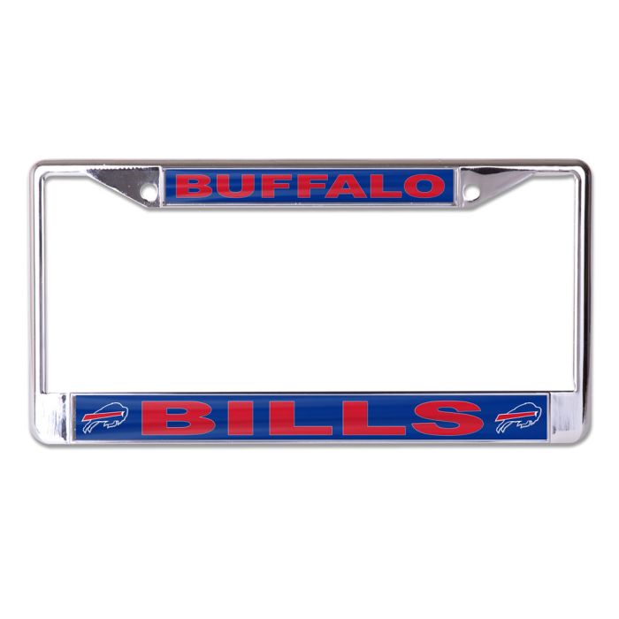 Buffalo Bills Lic Plt Frame S/L Printed - Sports Collectibles, Sports Memorabilia, Sports Fan Shop, Sports Gifts