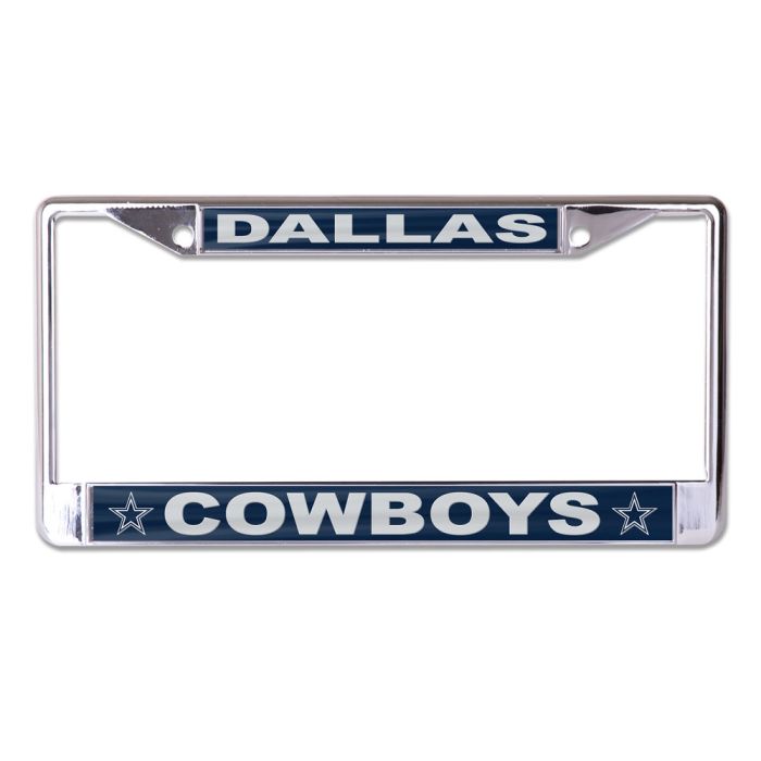 Dallas Cowboys Lic Plt Frame S/L Printed - Sports Collectibles, Sports Memorabilia, Sports Fan Shop, Sports Gifts