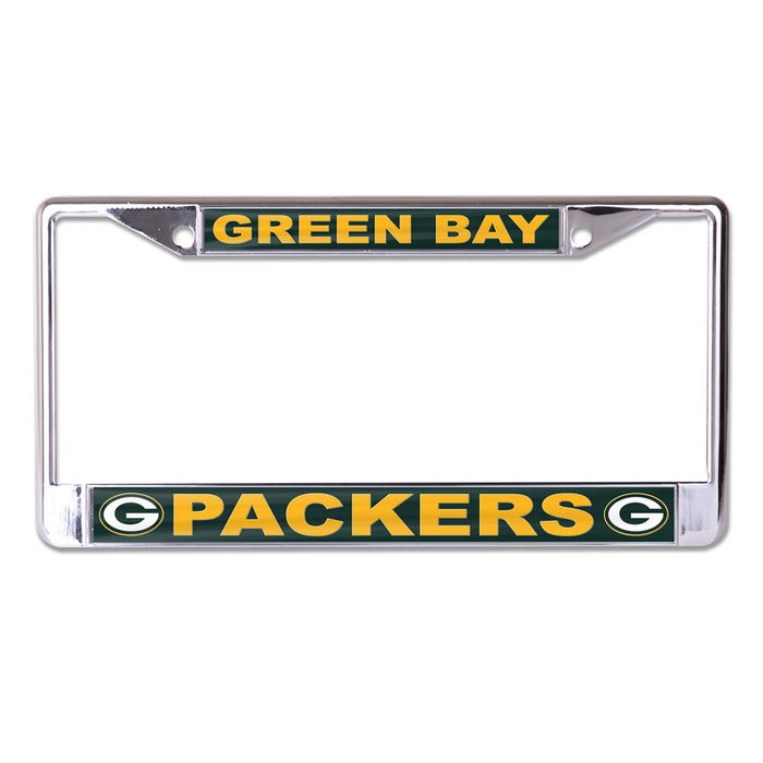 Green Bay Packers License Plate Frame S/L Printed - Sports Collectibles, Sports Memorabilia, Sports Fan Shop, Sports Gifts