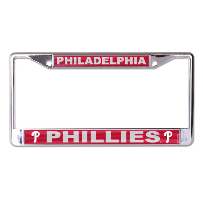 Philadelphia Phillies Lic Plt Frame S/L Printed - Sports Collectibles, Sports Memorabilia, Sports Fan Shop, Sports Gifts