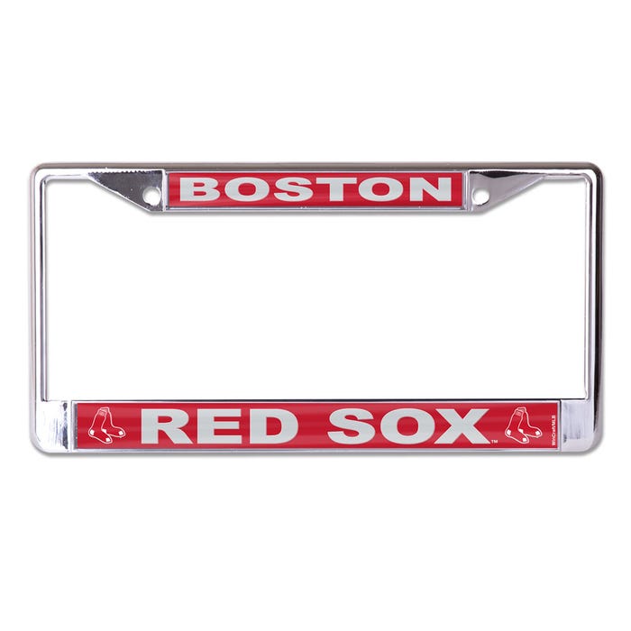 Boston Red Sox License Plate Frame S/L Printed - Sports Collectibles, Sports Memorabilia, Sports Fan Shop, Sports Gifts
