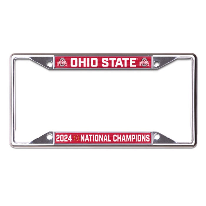National Football Champions Ohio State Buckeyes COLLEGE FOOTBALL PLAYO Lic Plt Frame S/L Printed - Sports Collectibles, Sports Memorabilia, Sports Fan Shop, Sports Gifts