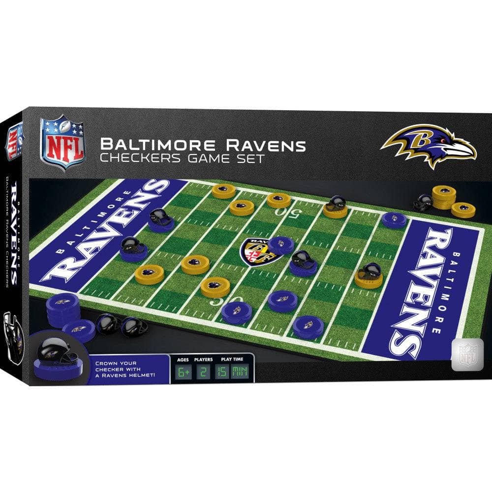 Baltimore Ravens Checkers Game