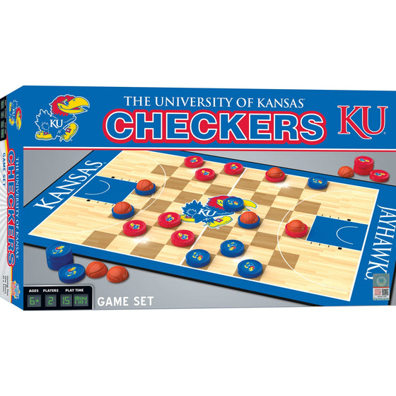 Kansas Jayhawks Checkers - 757 Sports Collectibles