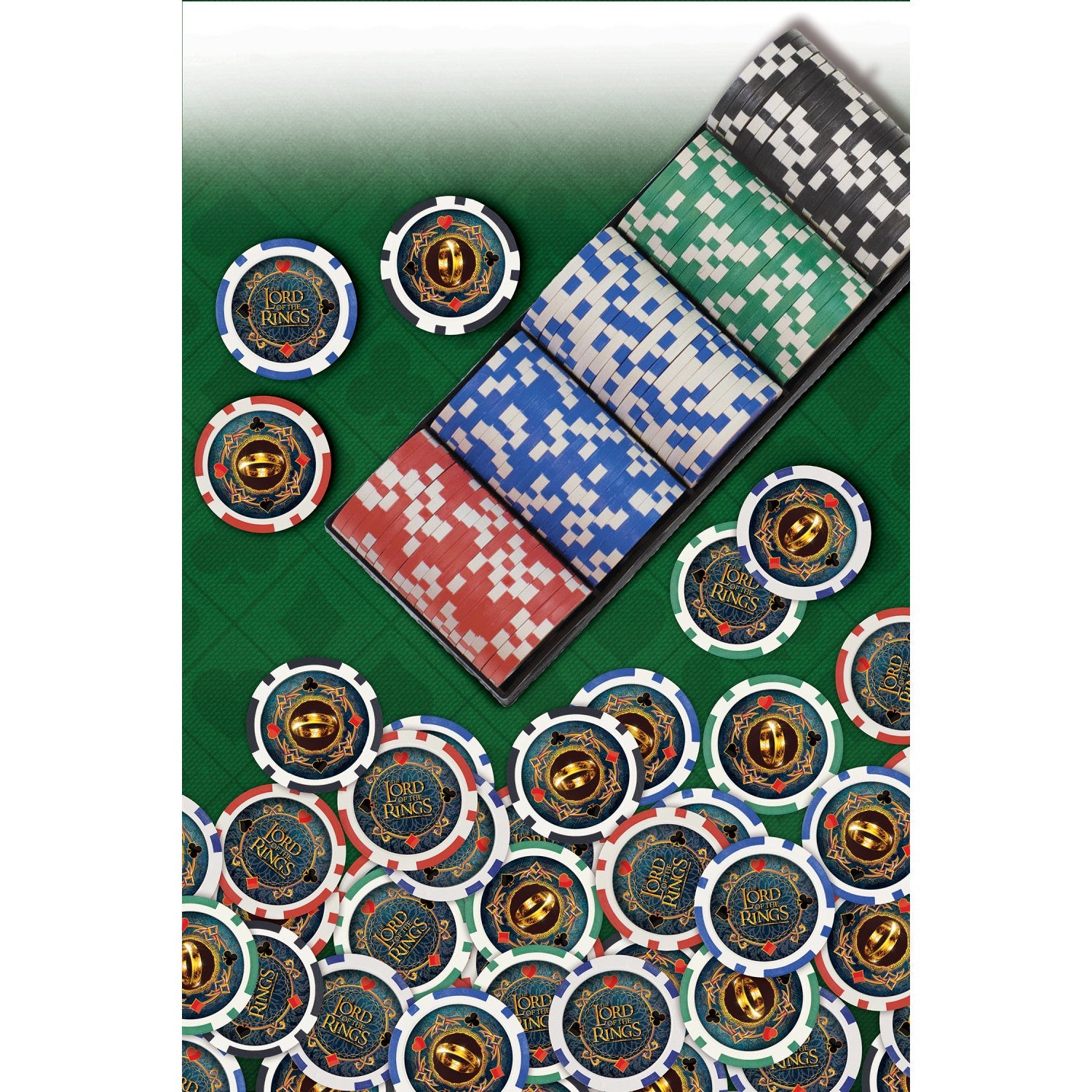 Lord of The Rings 100 Piece Poker Chips - 757 Sports Collectibles
