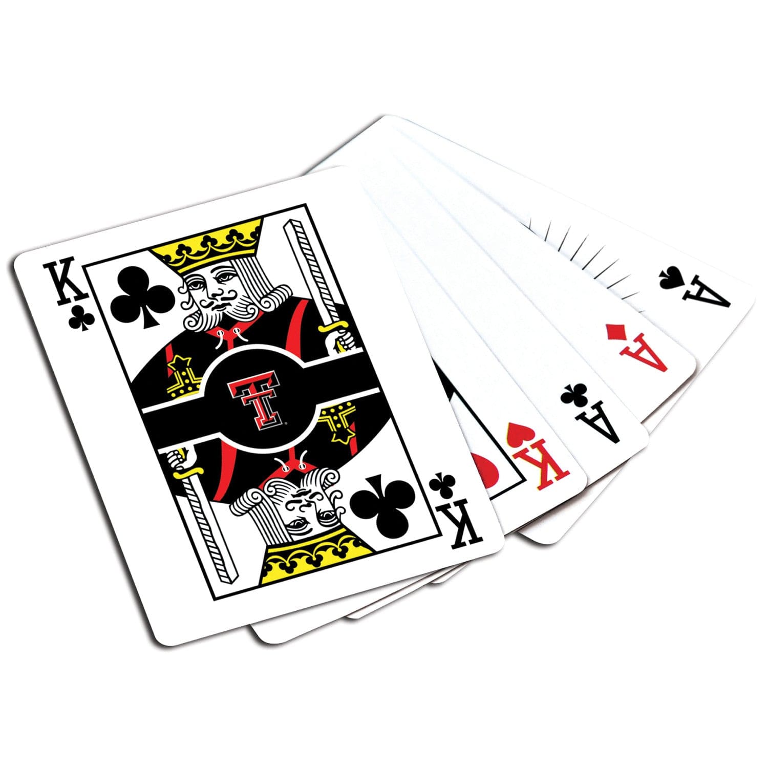 Texas Tech Red Raiders 300 Piece Poker Set - Sports Gifts, Sports Memorabilia, Sports Collectibles, Fan Shop