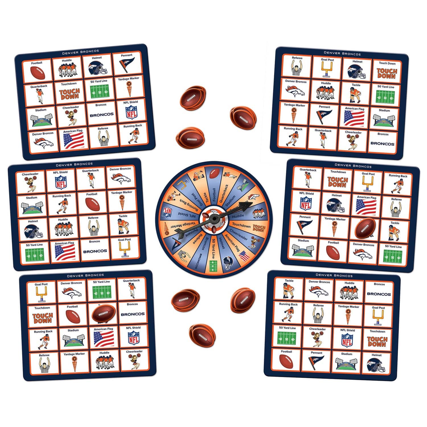 Denver Broncos Bingo: Game Day Fun!