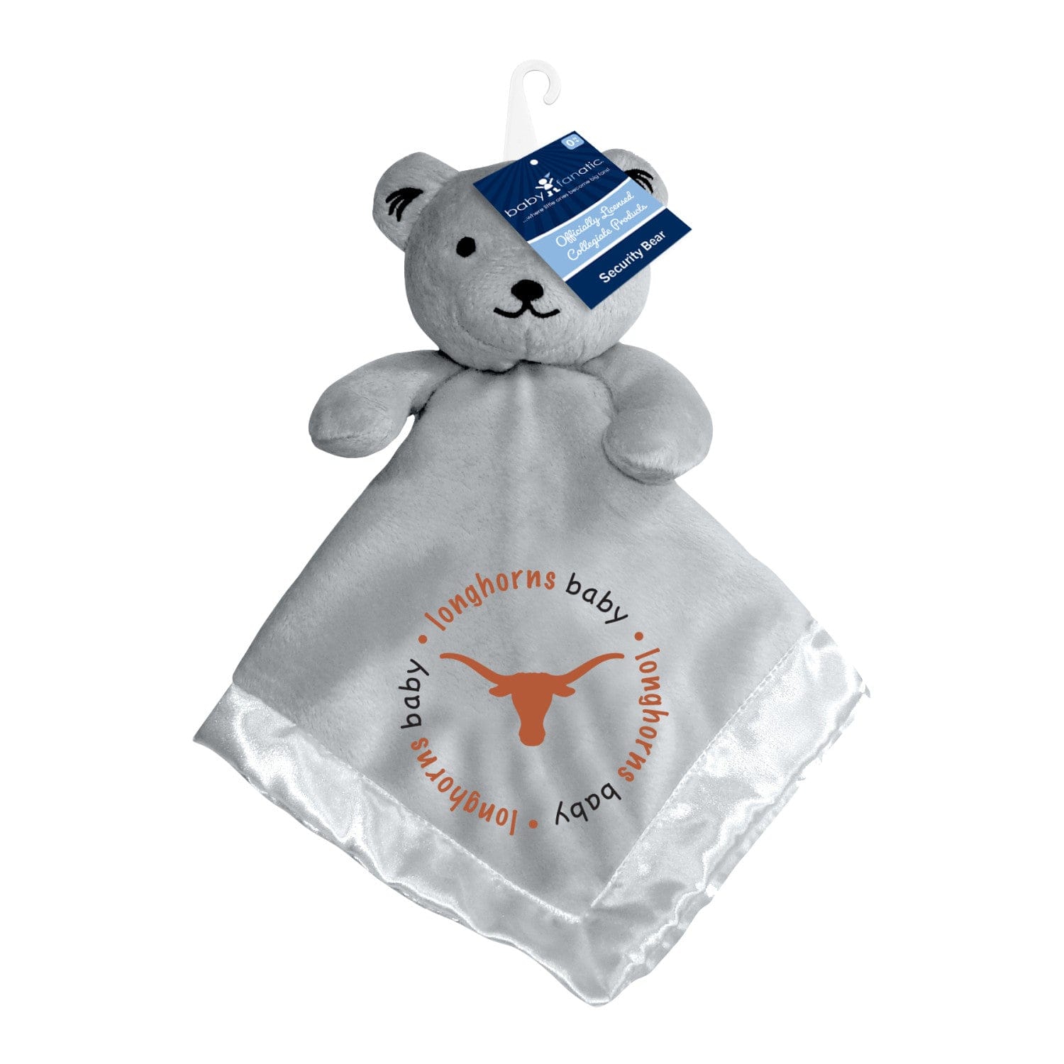 Texas Longhorns Security Bear - Gray - Sports Gifts, Sports Memorabilia, Sports Collectibles, Fan Shop