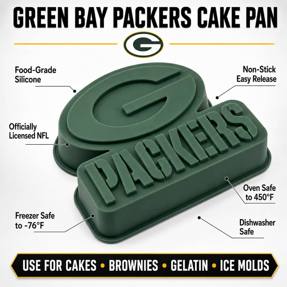 Green Bay Packers NFL Cake Pan
