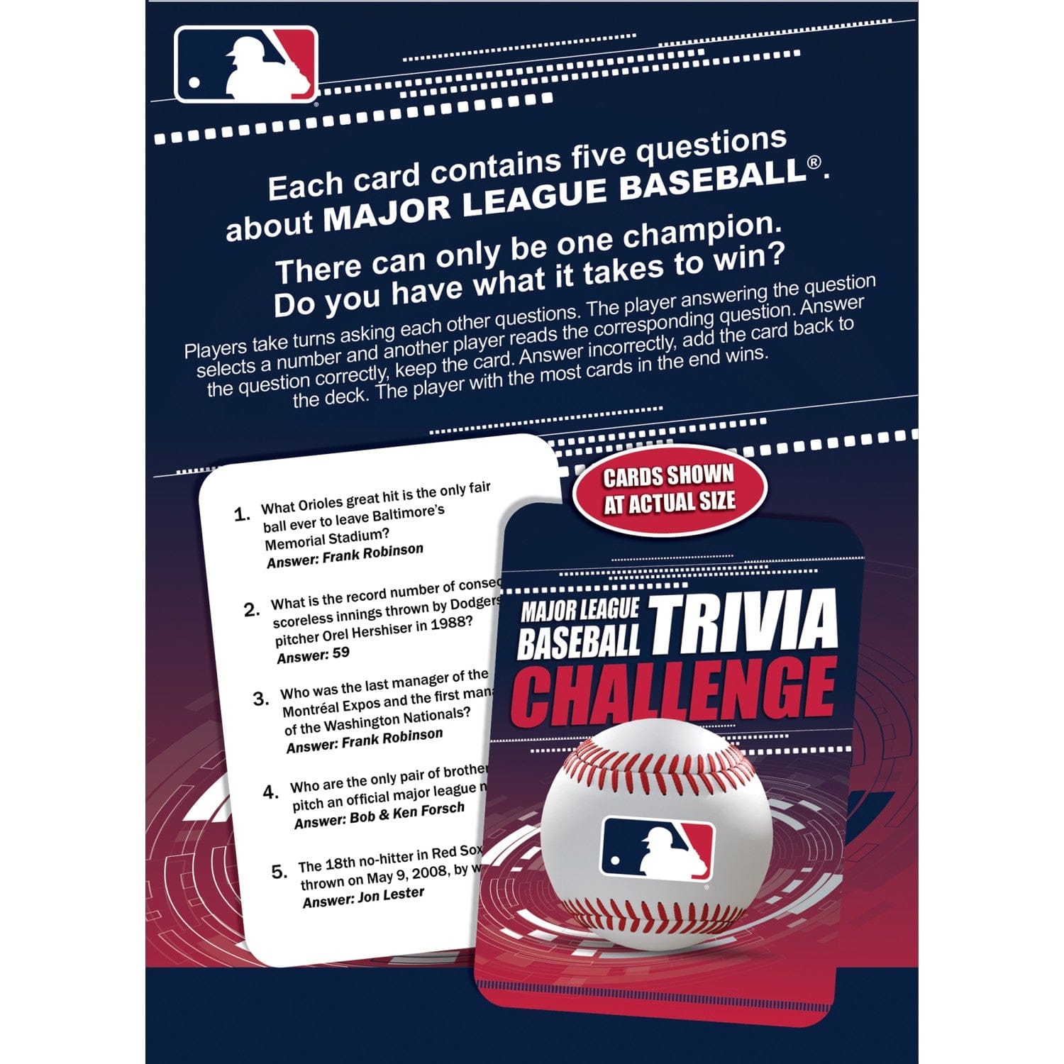 MLB Trivia Challenge: Test Your Baseball Knowledge! - Sports Gifts, Sports Memorabilia, Sports Collectibles, Fan Shop