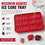 Wisconsin Badgers Silicone Ice Cube Tray