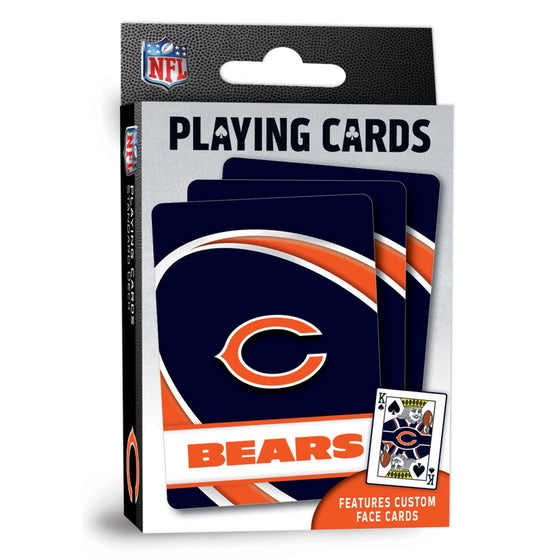 Chicago Bears Playing Cards - 54 Card Deck - 757 Sports Collectibles