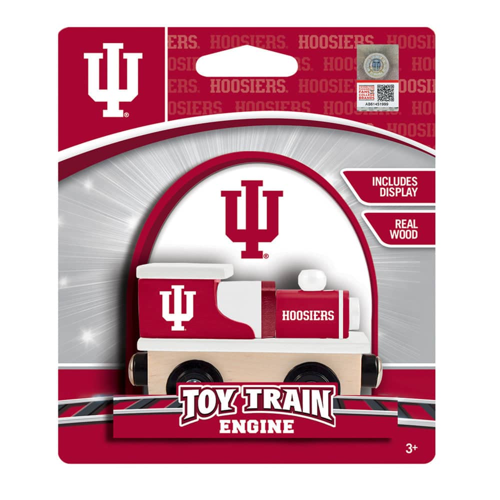 Indiana Hoosiers Toy Train Engine - Official Team Merchandise - Sports Gifts, Sports Memorabilia, Sports Collectibles, Fan Shop