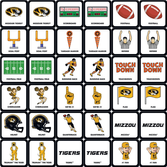 Missouri Tigers Matching Game - 757 Sports Collectibles