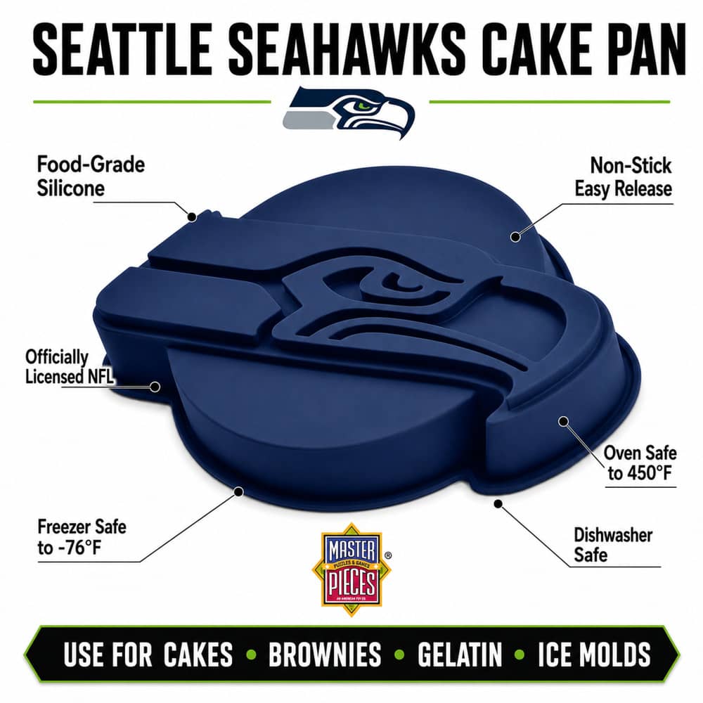 Seattle Seahawks Officially Licensed Cake Pan