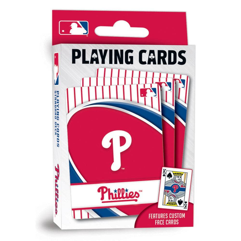 Philadelphia Phillies 54-Card Deck Playing Cards - Sports Gifts, Sports Memorabilia, Sports Collectibles, Fan Shop