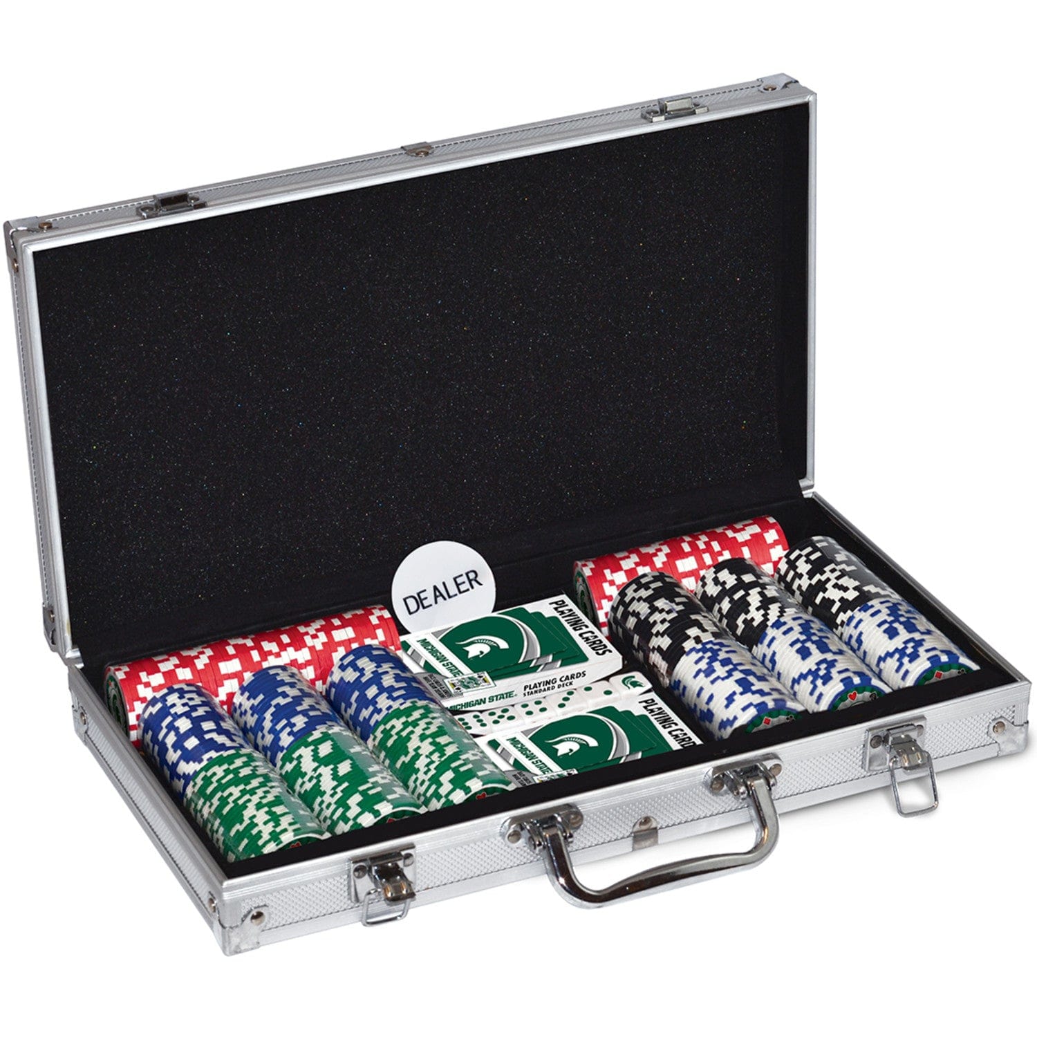 Michigan State Spartans 300 Piece Poker Set - Ultimate Fan Edition