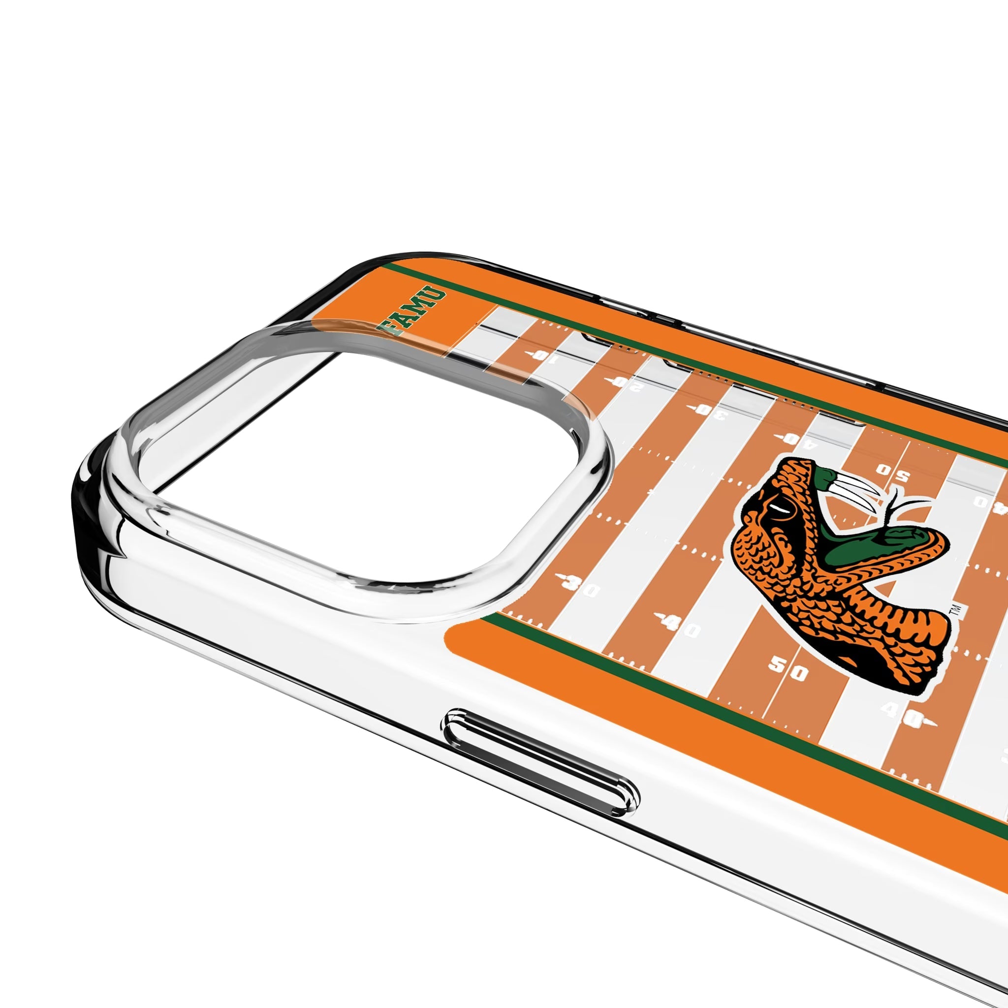 Florida A&M University Rattlers Field Clear Phone Case for Apple iPhone