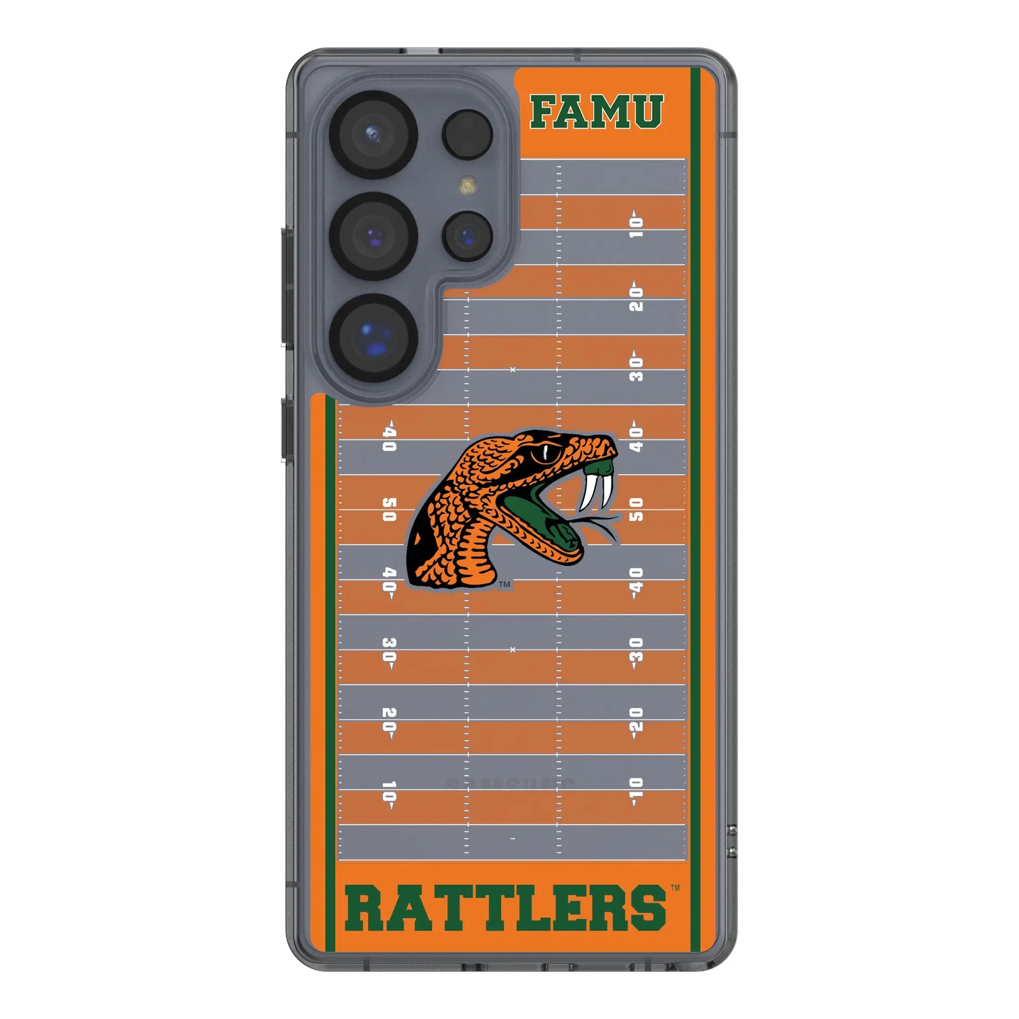 Florida A&M University Rattlers Field Clear Phone Case for Samsung Galaxy