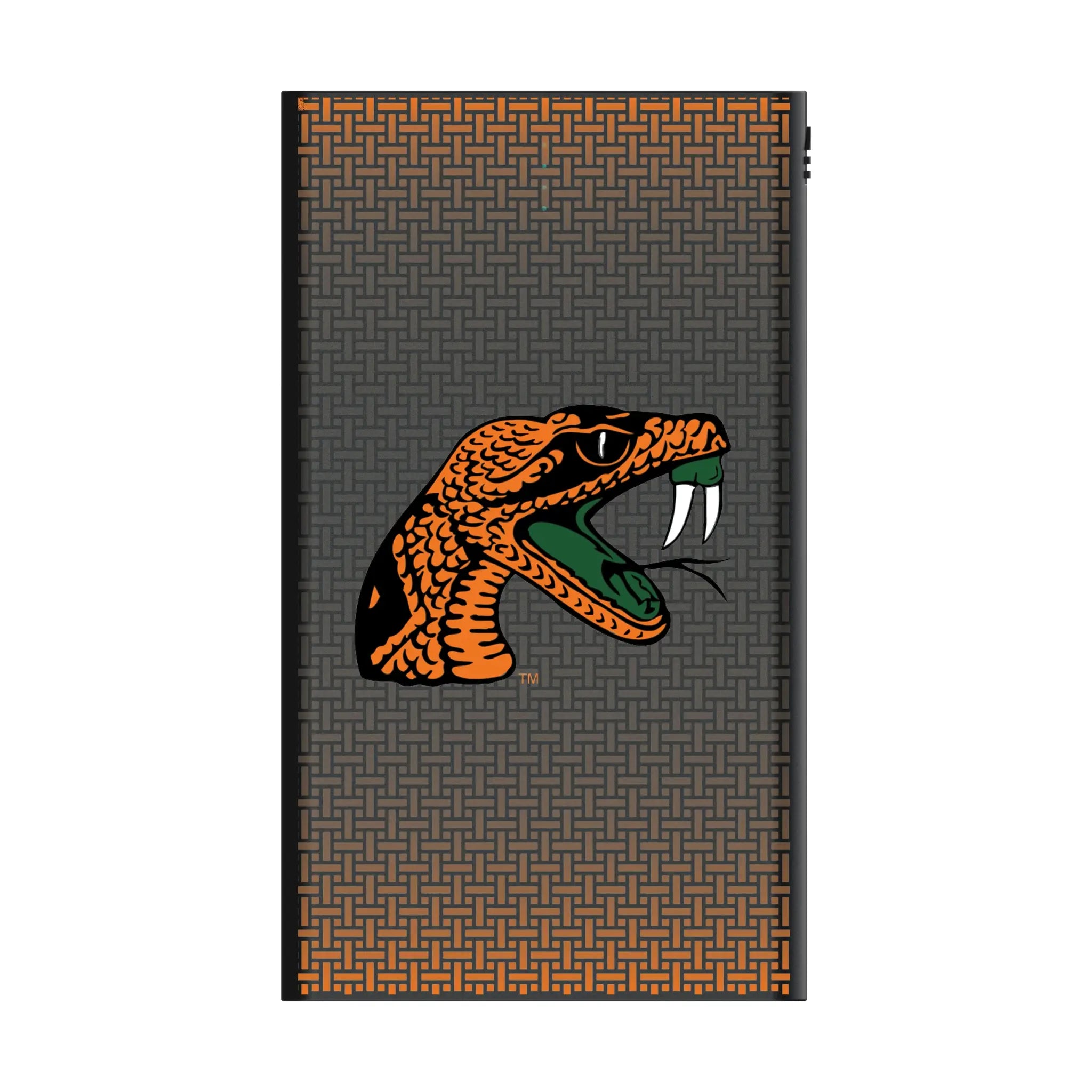 Florida A&M University Rattlers Linen 5000mAh Flat Powerbank