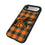 Florida A&M University Rattlers Plaid MagSafe Compatible Phone Case for Apple iPhone