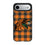 Florida A&M University Rattlers Plaid MagSafe Compatible Phone Case for Apple iPhone