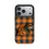 Florida A&M University Rattlers Plaid MagSafe Compatible Phone Case for Apple iPhone