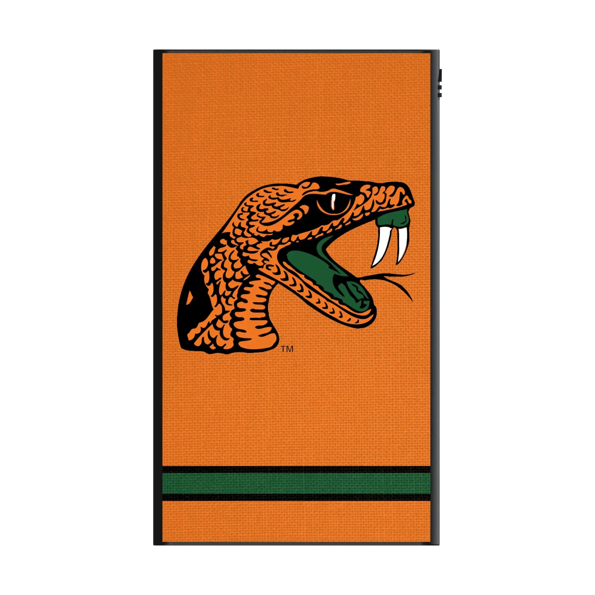 Florida A&M University Rattlers Stripe 5000mAh Flat Powerbank