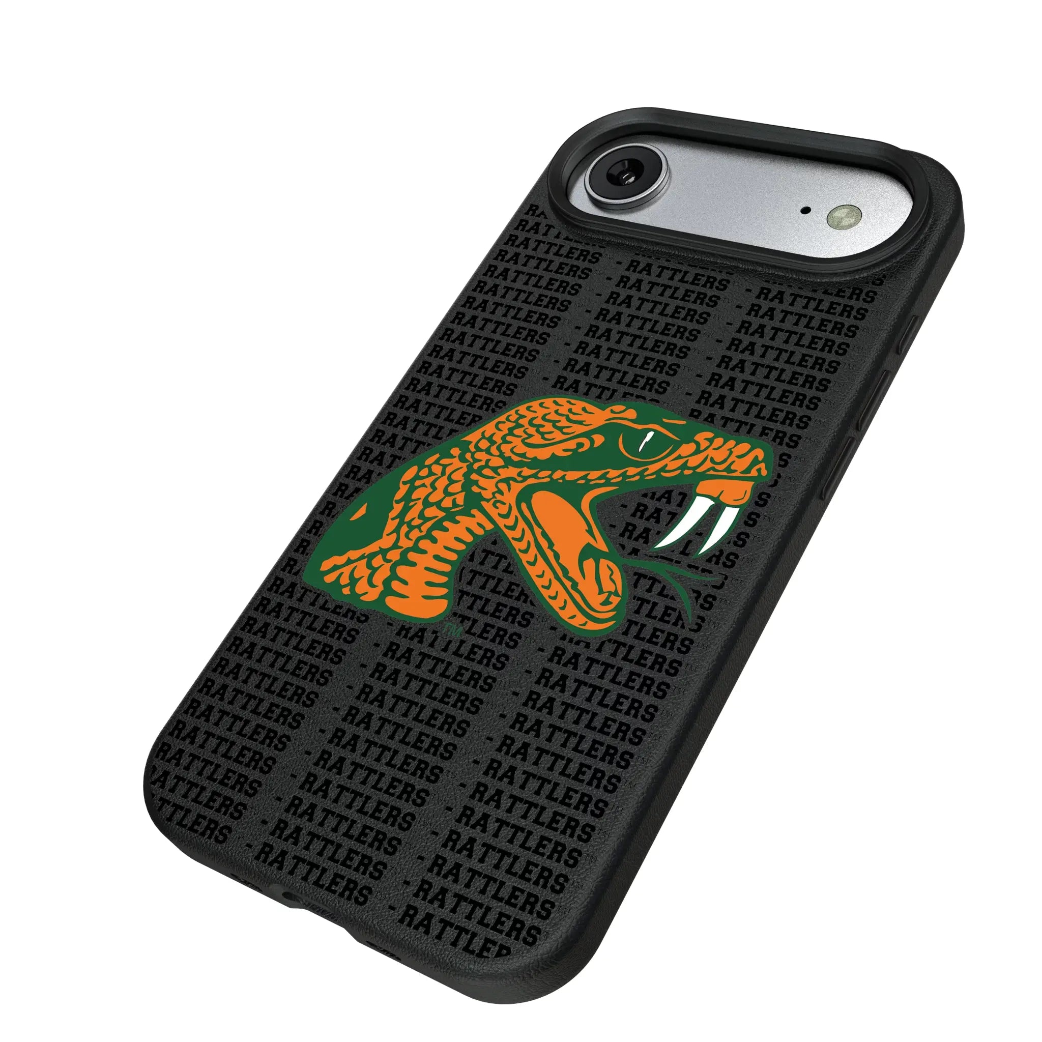 Florida A&M University Rattlers Text Backdrop MagSafe Compatible Phone Case for Apple iPhone