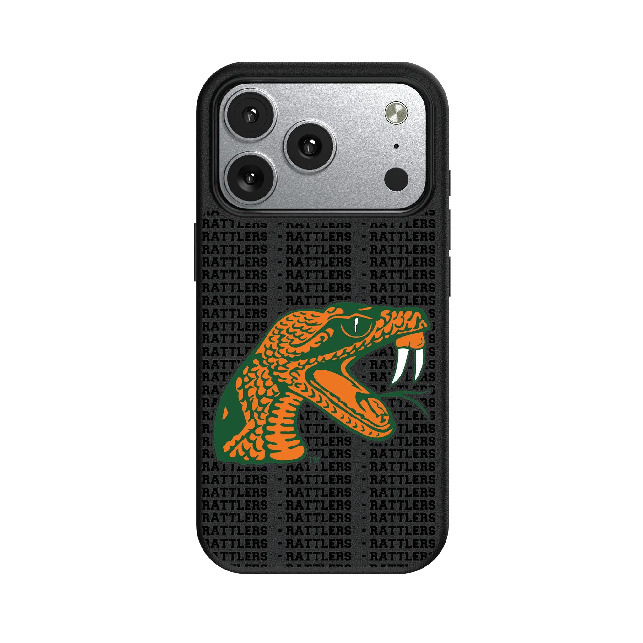 Florida A&M University Rattlers Text Backdrop MagSafe Compatible Phone Case for Apple iPhone
