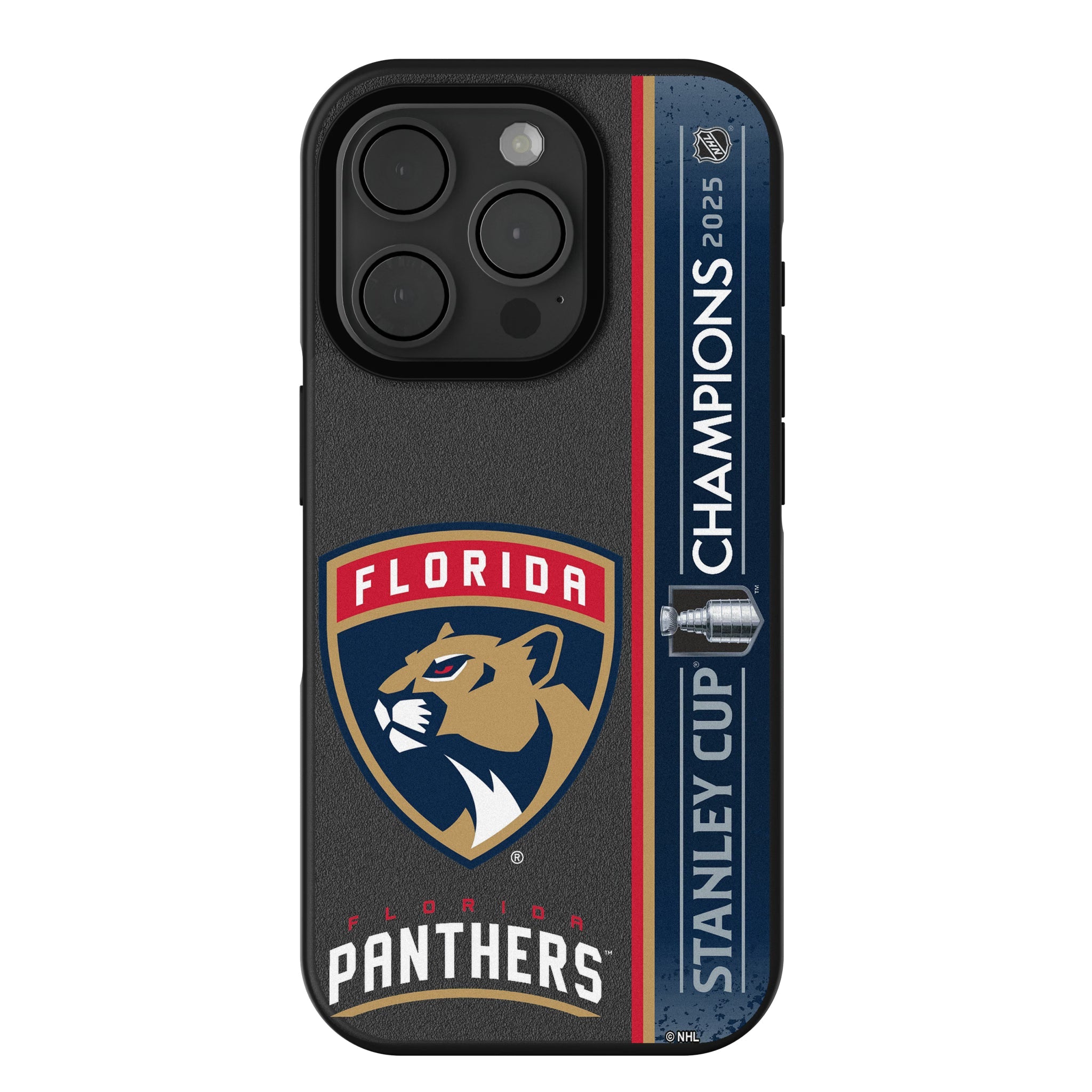 Florida Panthers 2025 Stanley Cup Bump Phone Case for Apple iPhone