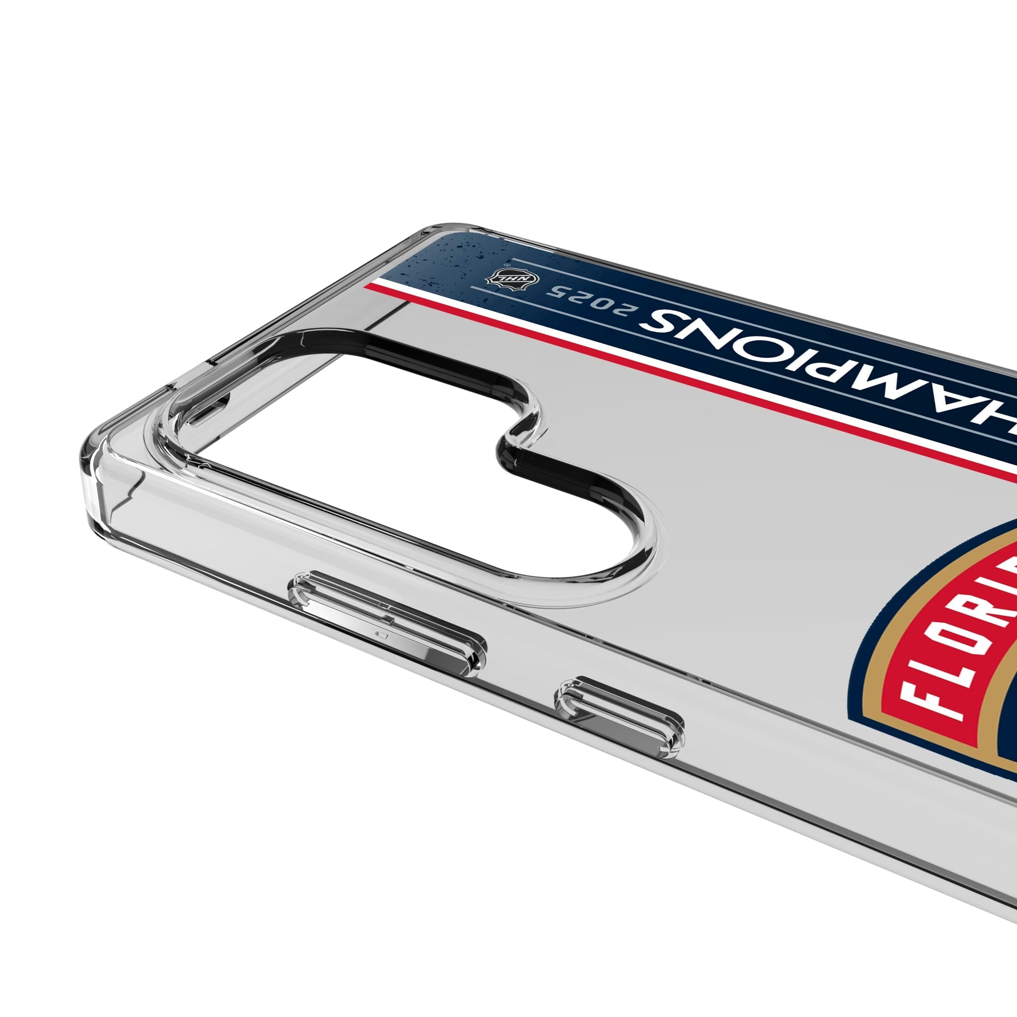 Florida Panthers 2025 Stanley Cup Clear Phone Case for Samsung Galaxy