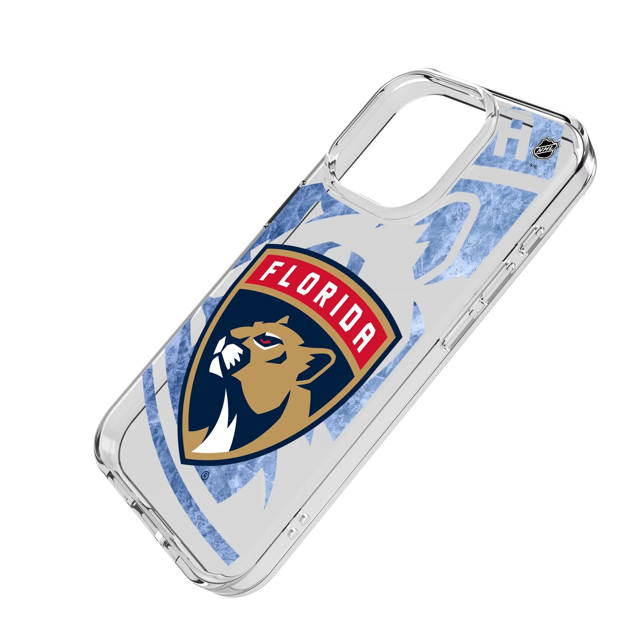 Florida Panthers Ice Tilt Clear Phone Case for Apple iPhone