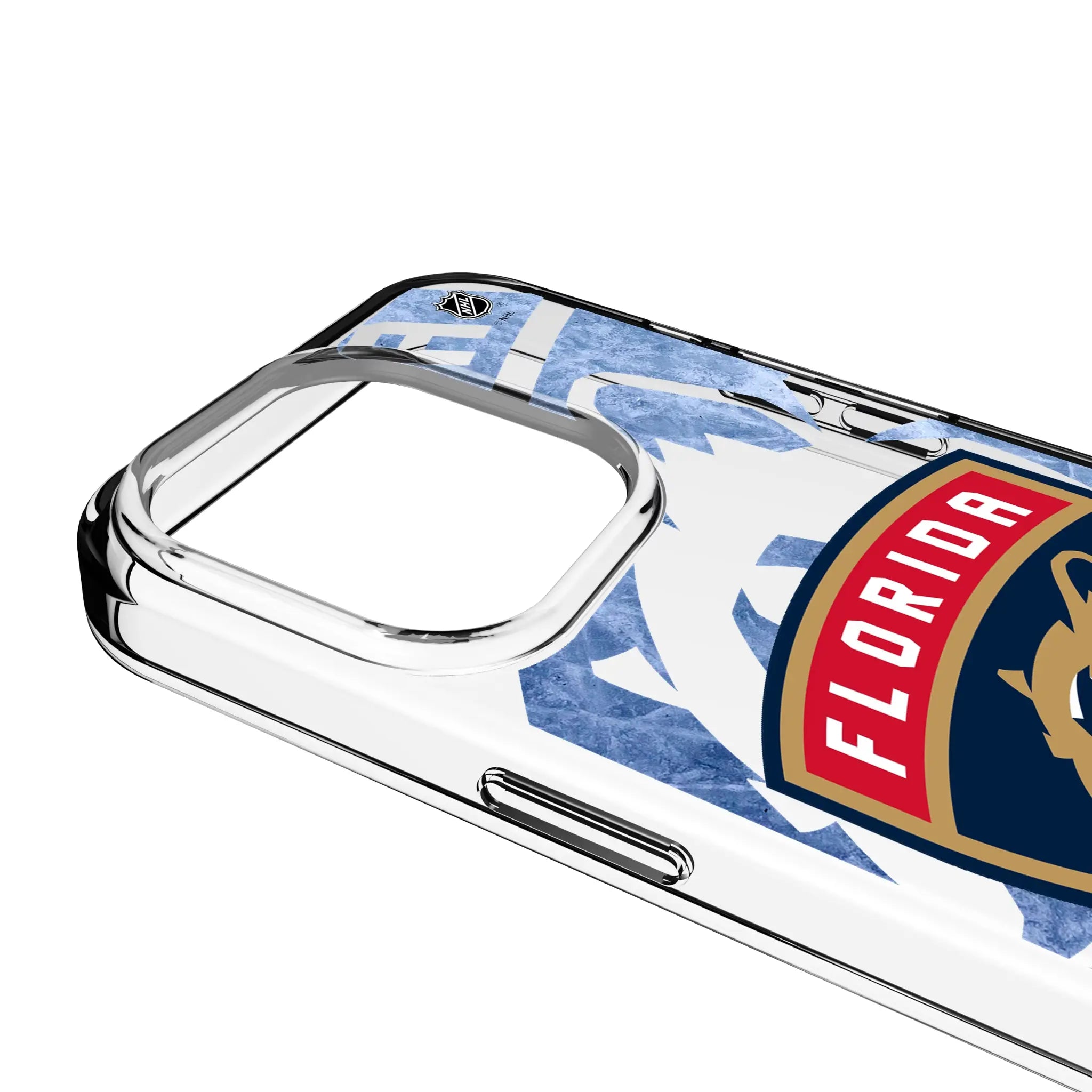 Florida Panthers Ice Tilt Clear Phone Case for Apple iPhone