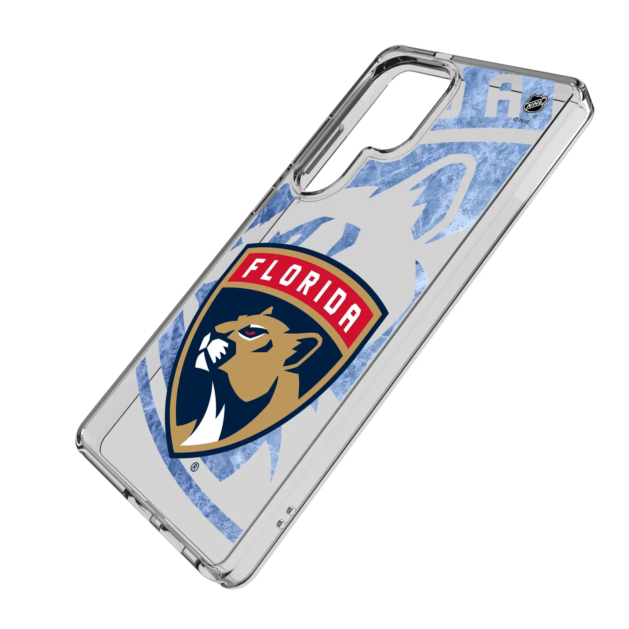 Florida Panthers Ice Tilt Clear Phone Case for Samsung Galaxy