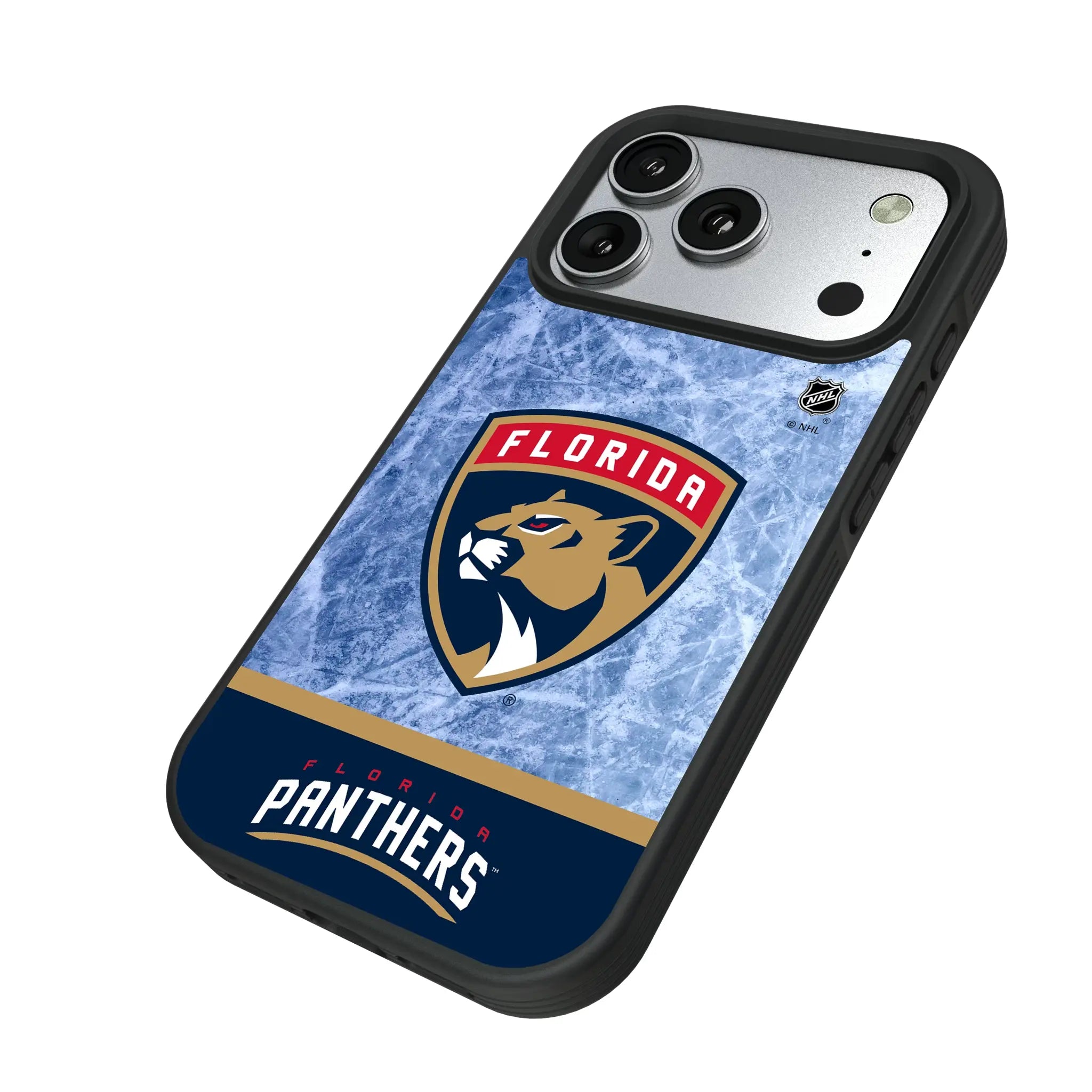 Florida Panthers Ice Wordmark Bump Phone Case